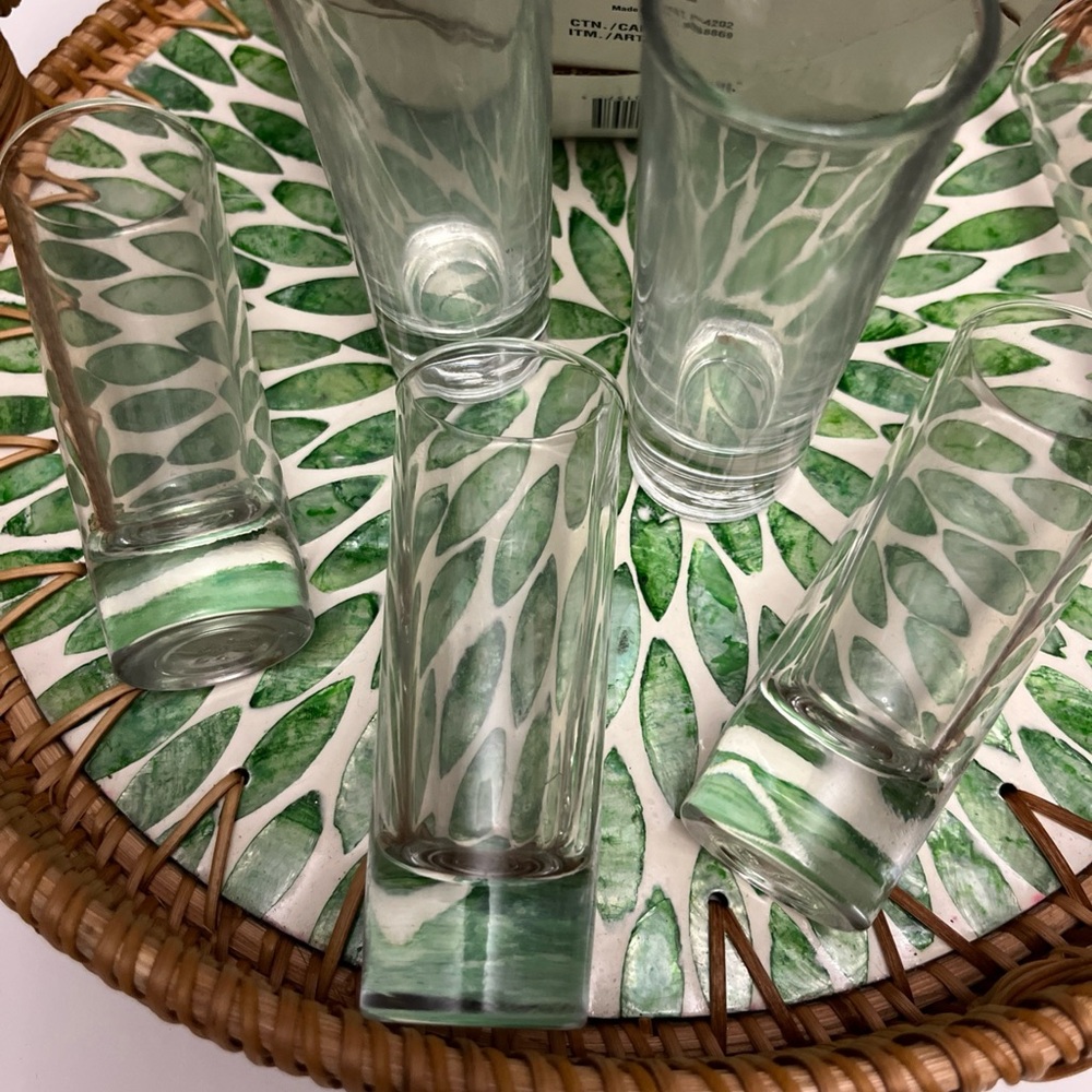 Tommy Bahama Transparent Shot Glass Collection - Picture 6 of 8